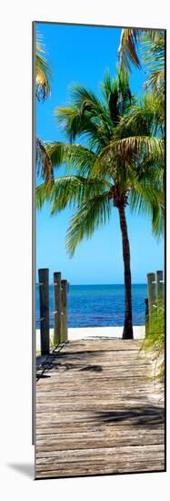 Boardwalk on the Beach - Key West - Florida-Philippe Hugonnard-Mounted Photographic Print