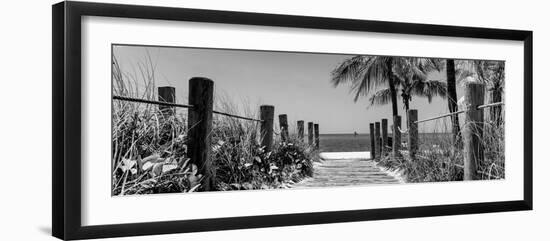 Boardwalk on the Beach - Key West - Florida-Philippe Hugonnard-Framed Premium Photographic Print