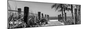 Boardwalk on the Beach - Key West - Florida-Philippe Hugonnard-Mounted Photographic Print