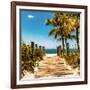 Boardwalk on the Beach - Key West - Florida-Philippe Hugonnard-Framed Photographic Print