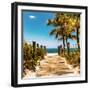 Boardwalk on the Beach - Key West - Florida-Philippe Hugonnard-Framed Photographic Print