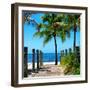 Boardwalk on the Beach - Key West - Florida-Philippe Hugonnard-Framed Photographic Print