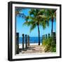 Boardwalk on the Beach - Key West - Florida-Philippe Hugonnard-Framed Photographic Print