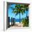 Boardwalk on the Beach - Key West - Florida-Philippe Hugonnard-Framed Photographic Print