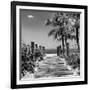 Boardwalk on the Beach - Key West - Florida-Philippe Hugonnard-Framed Photographic Print