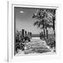 Boardwalk on the Beach - Key West - Florida-Philippe Hugonnard-Framed Photographic Print