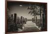 Boardwalk on the Beach - Key West - Florida-Philippe Hugonnard-Framed Photographic Print