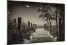 Boardwalk on the Beach - Key West - Florida-Philippe Hugonnard-Mounted Photographic Print