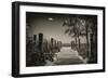 Boardwalk on the Beach - Key West - Florida-Philippe Hugonnard-Framed Photographic Print