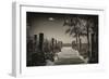 Boardwalk on the Beach - Key West - Florida-Philippe Hugonnard-Framed Photographic Print