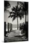 Boardwalk on the Beach - Key West - Florida-Philippe Hugonnard-Mounted Photographic Print