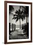 Boardwalk on the Beach - Key West - Florida-Philippe Hugonnard-Framed Photographic Print