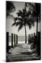 Boardwalk on the Beach - Key West - Florida-Philippe Hugonnard-Mounted Premium Photographic Print