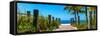 Boardwalk on the Beach - Key West - Florida-Philippe Hugonnard-Framed Stretched Canvas