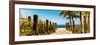 Boardwalk on the Beach - Key West - Florida-Philippe Hugonnard-Framed Photographic Print