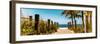 Boardwalk on the Beach - Key West - Florida-Philippe Hugonnard-Framed Photographic Print