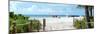 Boardwalk on the Beach - Miami Beach - Florida-Philippe Hugonnard-Mounted Photographic Print
