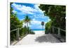 Boardwalk on the Beach - Miami - Florida - United States-Philippe Hugonnard-Framed Photographic Print