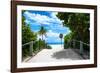 Boardwalk on the Beach - Miami - Florida - United States-Philippe Hugonnard-Framed Photographic Print