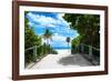 Boardwalk on the Beach - Miami - Florida - United States-Philippe Hugonnard-Framed Photographic Print