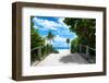 Boardwalk on the Beach - Miami - Florida - United States-Philippe Hugonnard-Framed Photographic Print