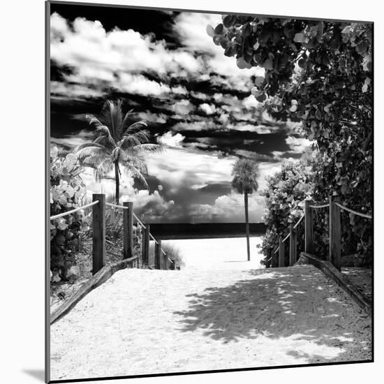 Boardwalk on the Beach - Miami - Florida - United States-Philippe Hugonnard-Mounted Photographic Print