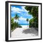 Boardwalk on the Beach - Miami - Florida - United States-Philippe Hugonnard-Framed Photographic Print