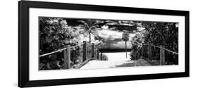 Boardwalk on the Beach - Miami - Florida - United States-Philippe Hugonnard-Framed Photographic Print