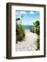 Boardwalk on the Beach - Miami - Florida-Philippe Hugonnard-Framed Photographic Print