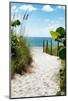 Boardwalk on the Beach - Miami - Florida-Philippe Hugonnard-Mounted Photographic Print