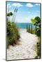 Boardwalk on the Beach - Miami - Florida-Philippe Hugonnard-Mounted Photographic Print