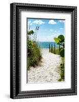 Boardwalk on the Beach - Miami - Florida-Philippe Hugonnard-Framed Photographic Print