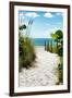 Boardwalk on the Beach - Miami - Florida-Philippe Hugonnard-Framed Premium Photographic Print