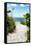 Boardwalk on the Beach - Miami - Florida-Philippe Hugonnard-Framed Stretched Canvas
