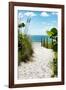 Boardwalk on the Beach - Miami - Florida-Philippe Hugonnard-Framed Photographic Print