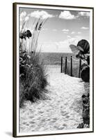 Boardwalk on the Beach - Miami - Florida-Philippe Hugonnard-Framed Premium Photographic Print