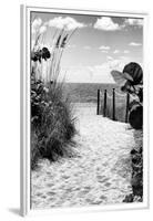 Boardwalk on the Beach - Miami - Florida-Philippe Hugonnard-Framed Premium Photographic Print