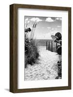 Boardwalk on the Beach - Miami - Florida-Philippe Hugonnard-Framed Photographic Print