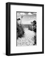 Boardwalk on the Beach - Miami - Florida-Philippe Hugonnard-Framed Photographic Print