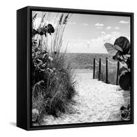 Boardwalk on the Beach - Miami - Florida-Philippe Hugonnard-Framed Stretched Canvas