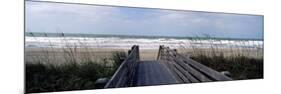 Boardwalk on the Beach, Nokomis, Sarasota County, Florida, USA-null-Mounted Photographic Print