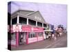 Boardwalk on the Beach, Ocean City, Maryland, USA-Bill Bachmann-Stretched Canvas