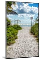 Boardwalk on the Beach-Philippe Hugonnard-Mounted Photographic Print