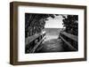 Boardwalk on the Beach-Philippe Hugonnard-Framed Photographic Print