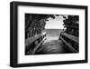 Boardwalk on the Beach-Philippe Hugonnard-Framed Photographic Print