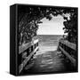 Boardwalk on the Beach-Philippe Hugonnard-Framed Stretched Canvas