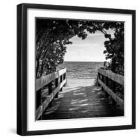 Boardwalk on the Beach-Philippe Hugonnard-Framed Photographic Print