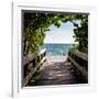 Boardwalk on the Beach-Philippe Hugonnard-Framed Photographic Print