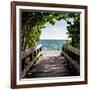 Boardwalk on the Beach-Philippe Hugonnard-Framed Photographic Print