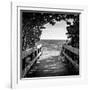 Boardwalk on the Beach-Philippe Hugonnard-Framed Giclee Print